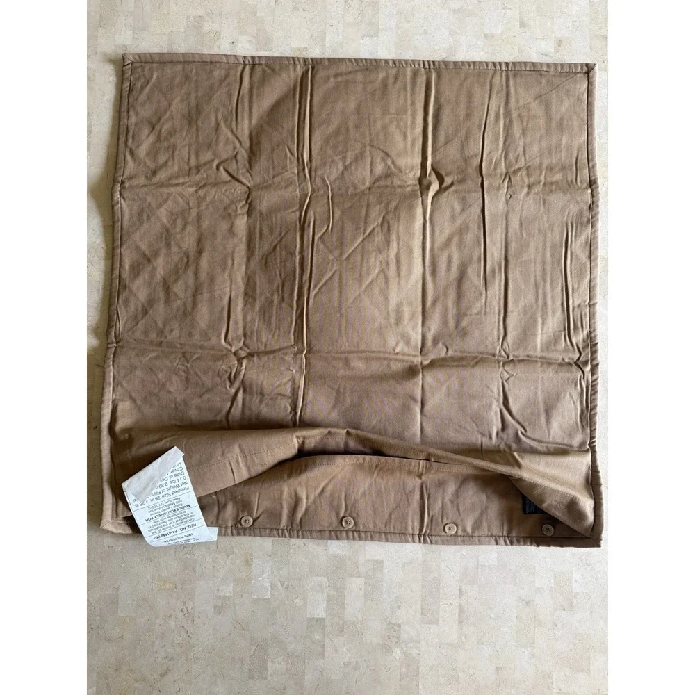 Ralph Lauren Cromwell Quilted Euro Sham Equestrian Old Money Preppy NEW $285